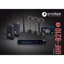 Prodipe UHF DSP AL21 PACK DUO - zestaw mikrofonów